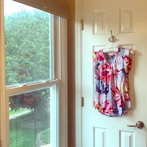 Joules floral blouse